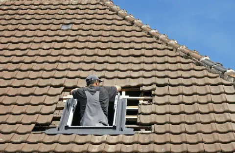 Pose de velux - Le Mazeau